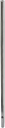 Piquet de support simple inox