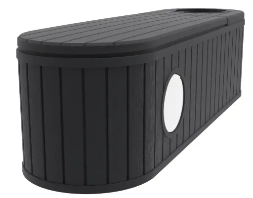 Maison pour chat avec jardinière 