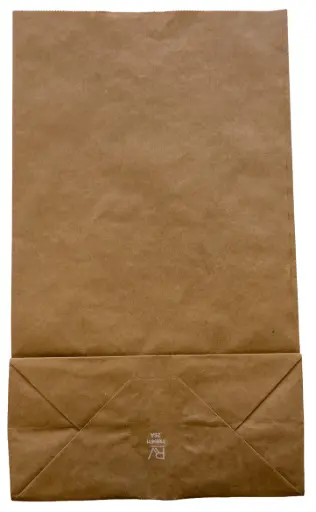 Compostable paper bags 8L