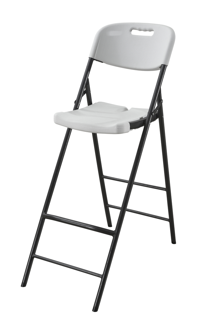 Tabouret haut pliant avec dossier