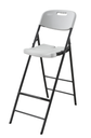 Foldable bar stool with backrest