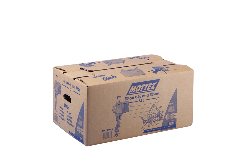 Boîte de déménagement double