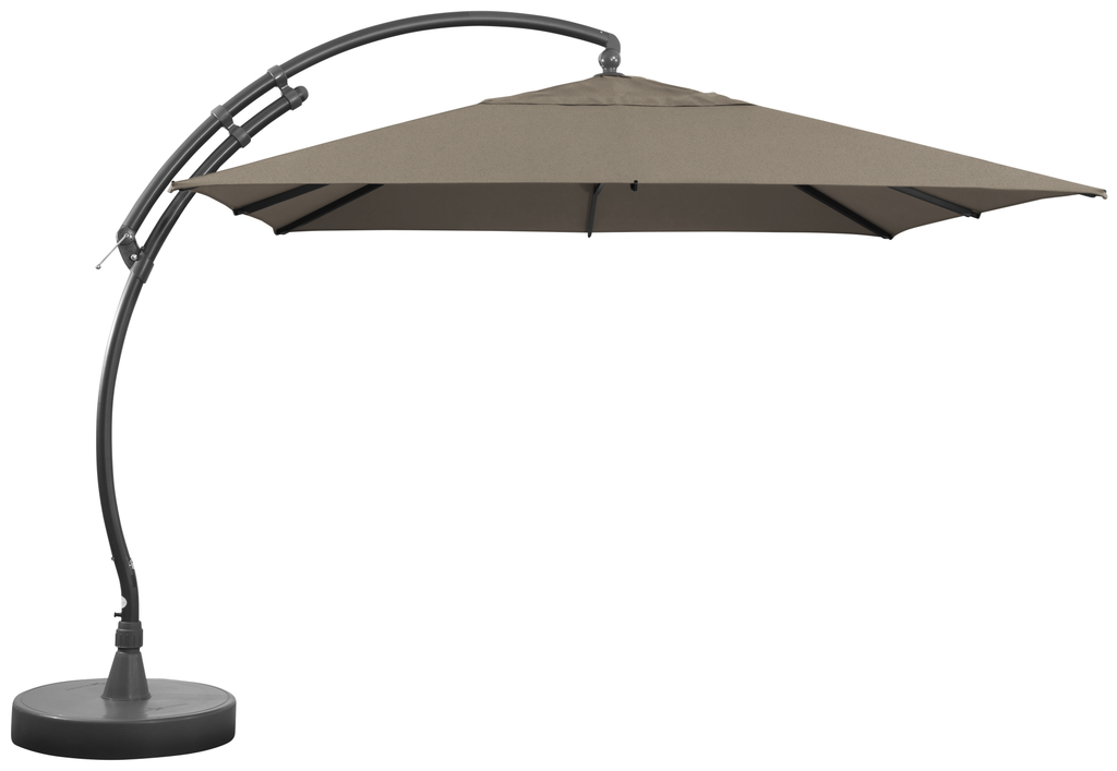 Parasol carré Olefin 300 + pied