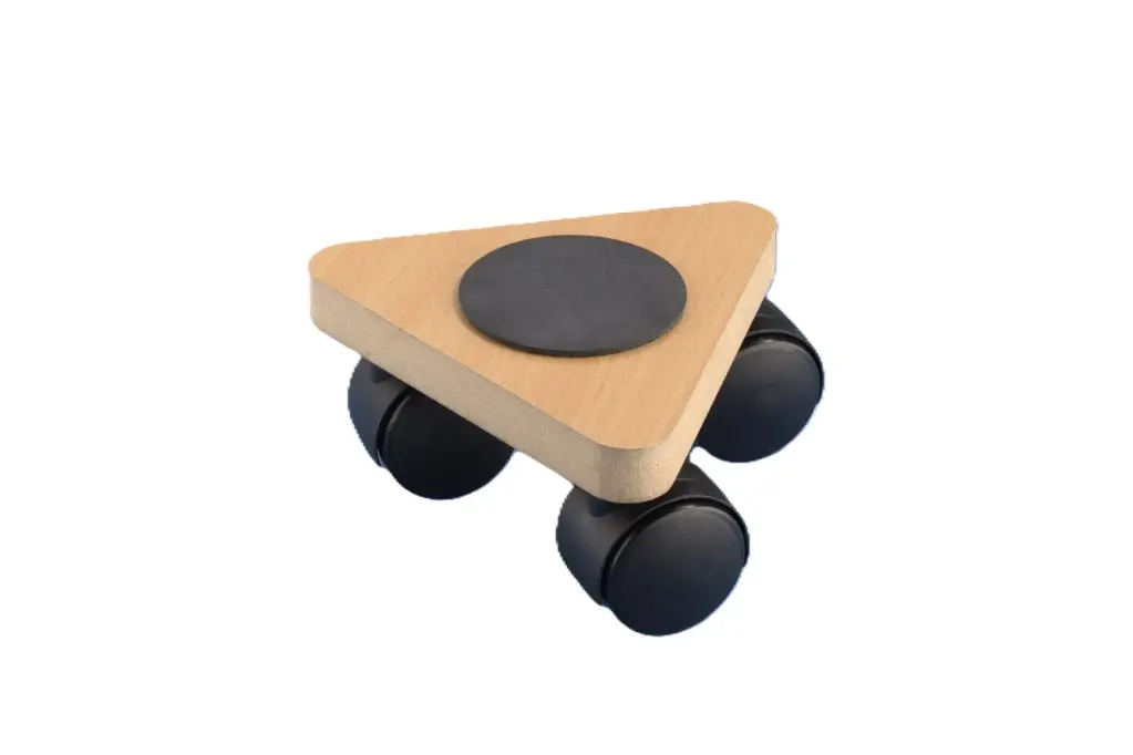 Plateau rouleur triangulaire