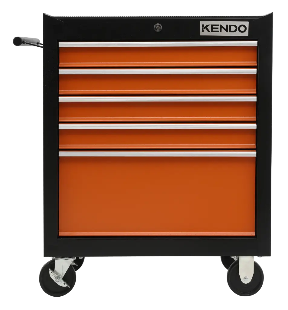 Lockable roller cabinet - 5 drawers
