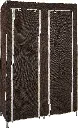 Garde-robe alu double