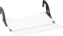 Balcony/radiator mounted drying rack 8m