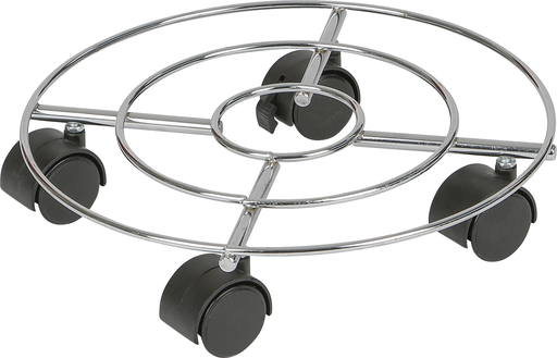 [R071] Plant dolly chrome 