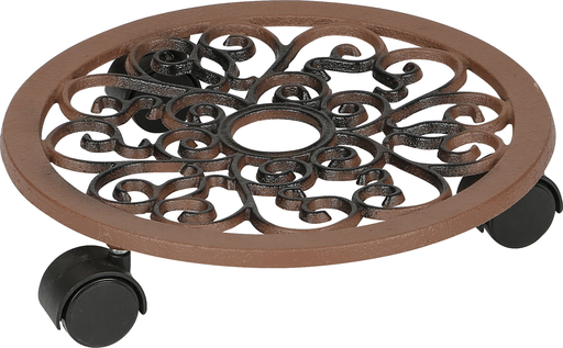 [R073] Plantenroller gietijzer 