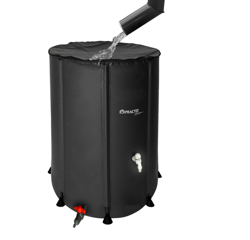 Réservoir d'eau de pluie pliable 