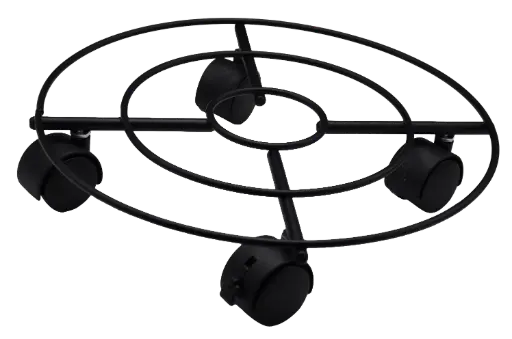 [R075N] Plantenroller metaal 