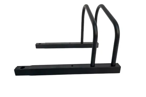 Extension for galvanized or black bike racks 