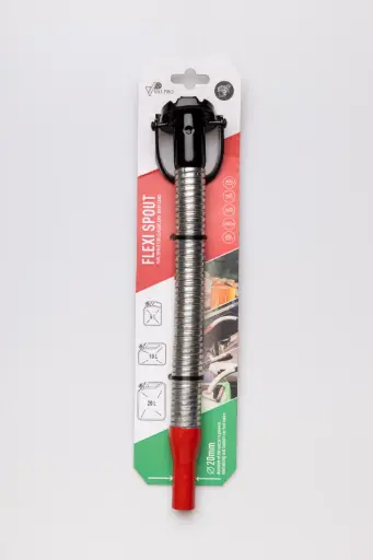 [JCV003] Bec verseur avec tube métallique flexible pour essence 