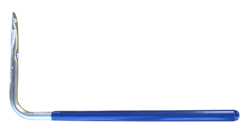 [ZMB021G] Haak recht geplastificeerd 