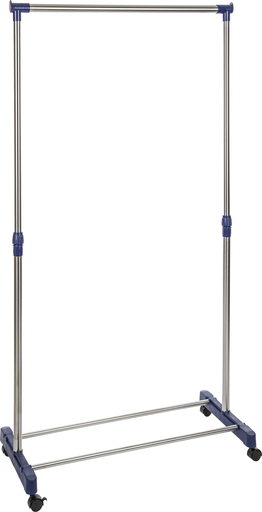 Heavy-duty clothing rack - single
