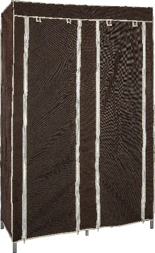 Garde-robe alu double