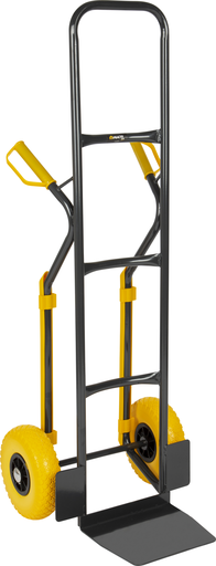 [TR219] Hand truck steel 200kg solid tyres 