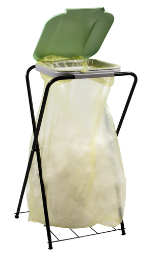 Vuilniszakhouder met rooster  